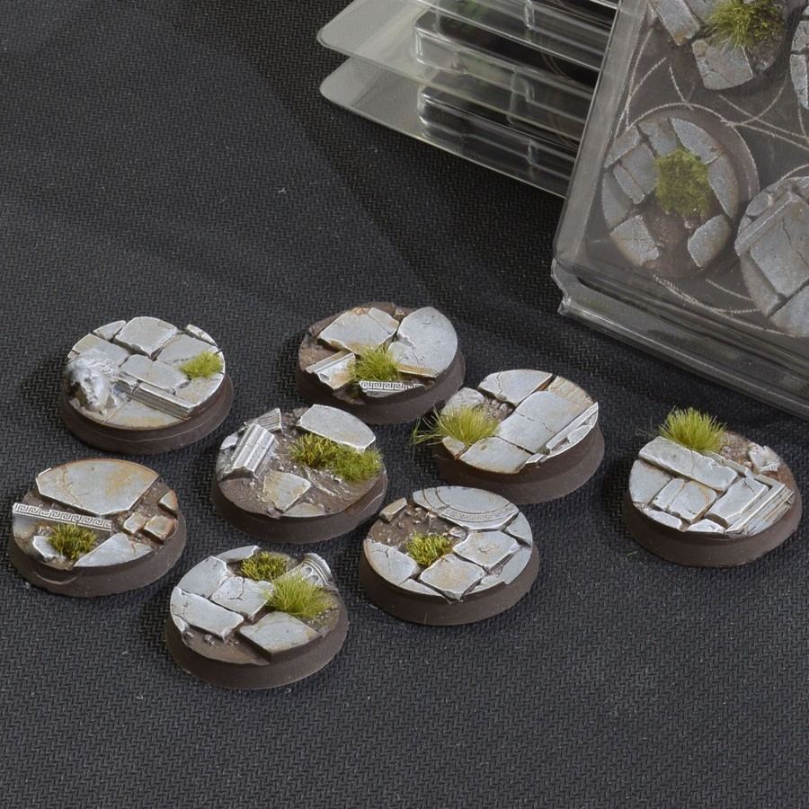 GamersGrass: Temple Round Bases - 32mm