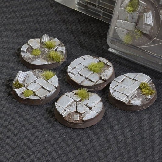 GamersGrass: Temple Round Bases - 40mm