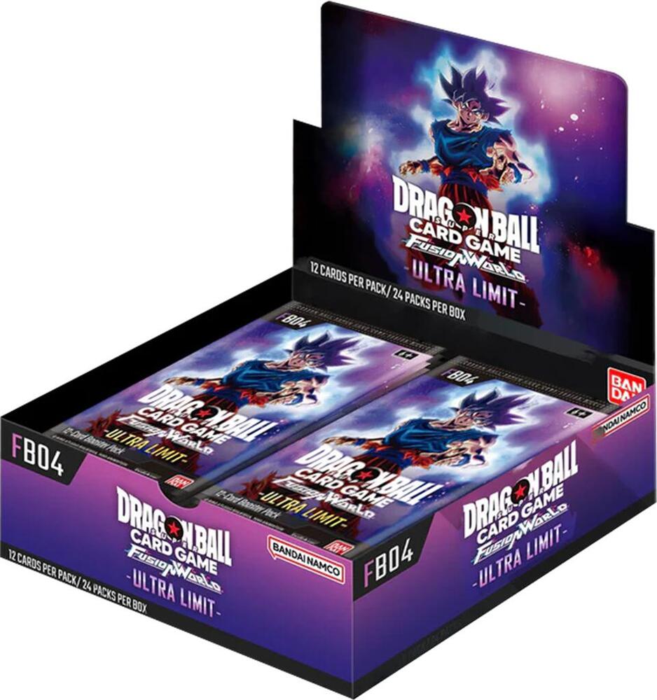 Dragon Ball Super CCG: Fusion World - Ultra Limit Booster Box (FB04)