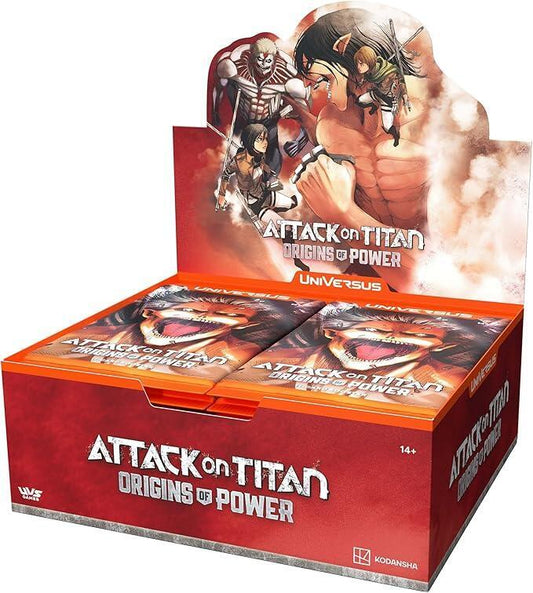 UniVersus: Attack on Titan - Origins of Power Booster Box