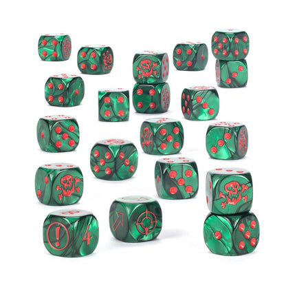 Warhammer The Old World: Orc & Goblin Tribes - Dice Set