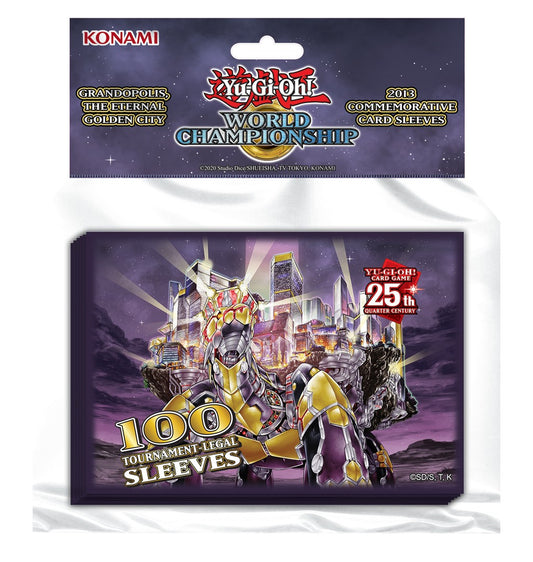 Yu-Gi-Oh! Grandopolis, The Eternal Golden City Commemorative Card Sleeves