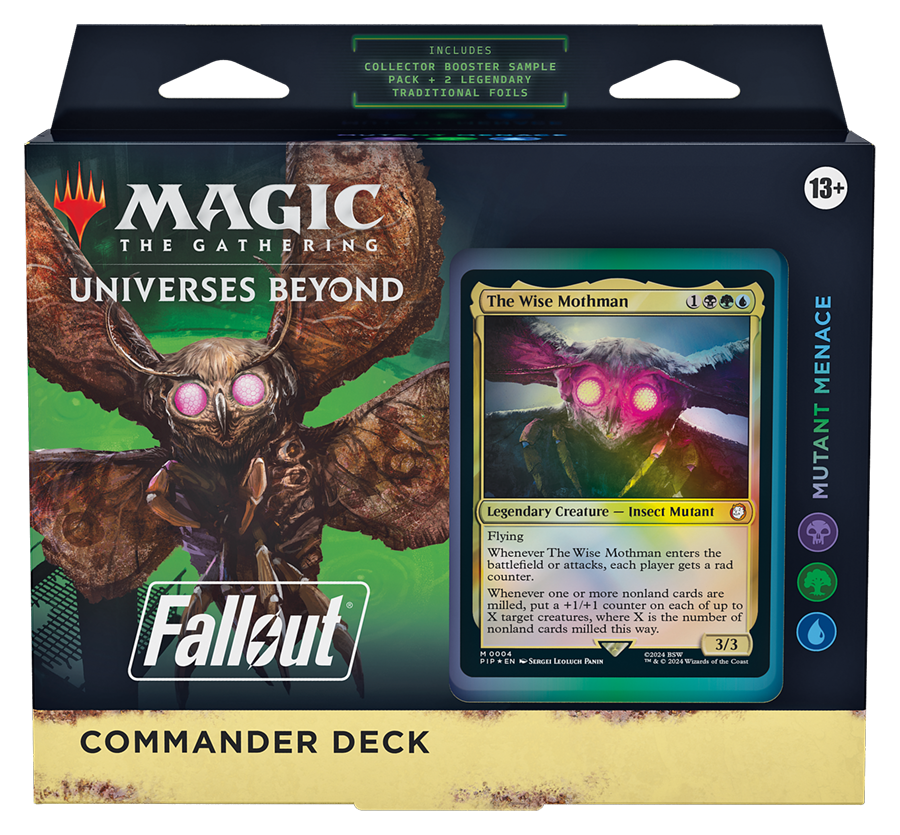 Magic the Gathering: Universes Beyond: Fallout Commander Deck - Mutant Menace