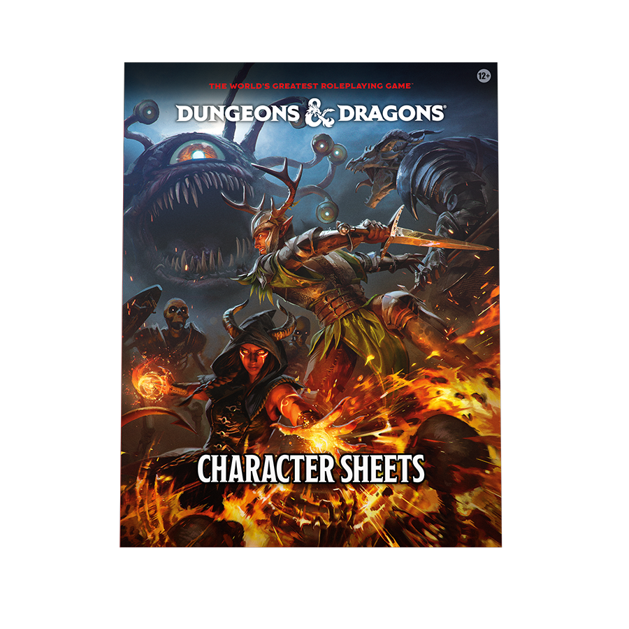 Dungeons and Dragons: Character Sheets (2024) (5th Edition)