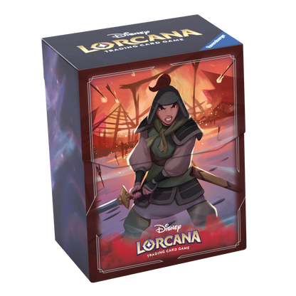 Disney Lorcana TCG: Rise of the Floodborn Deck Box Mulan