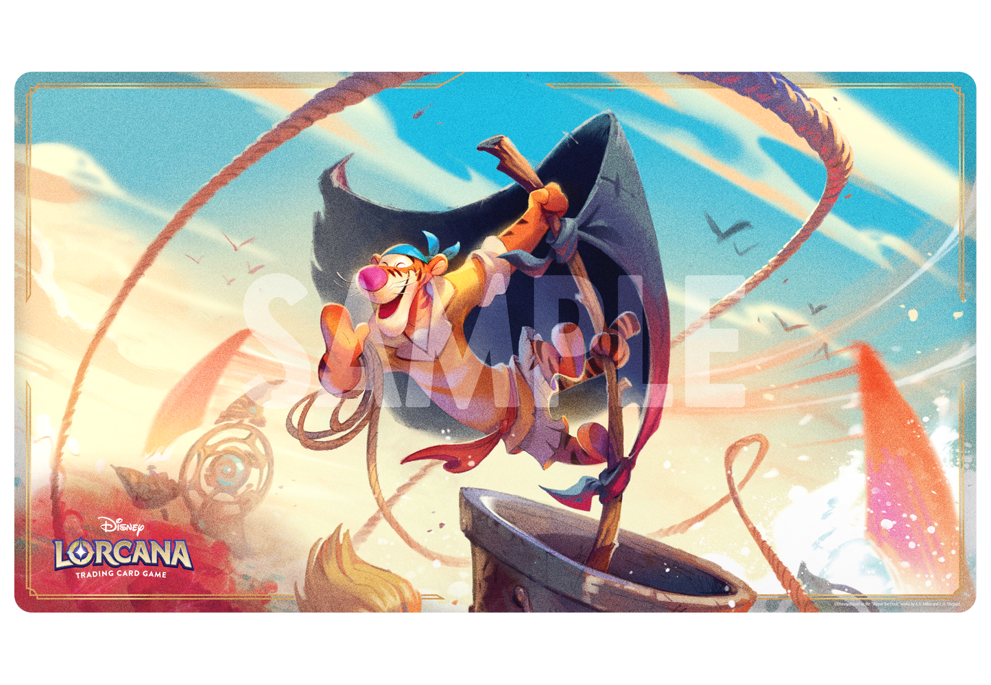 Disney Lorcana TCG: Archazia's Island Playmat Tigger, In the Crow's Nest