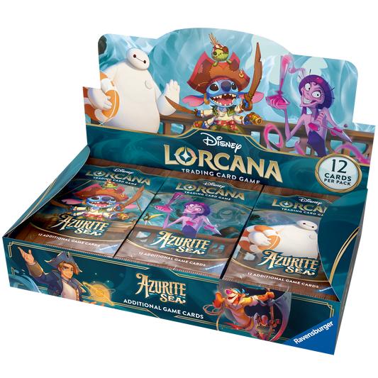 Disney Lorcana TCG: Azurite Sea Booster Box