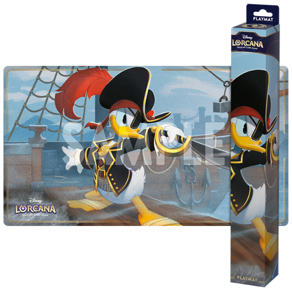 Disney Lorcana TCG: Azurite Sea Playmat Donald Duck