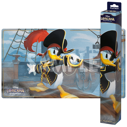 Disney Lorcana TCG: Azurite Sea Playmat Donald Duck