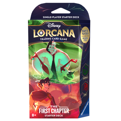 Disney Lorcana TCG: The First Chapter Starter Deck Emerald/Ruby