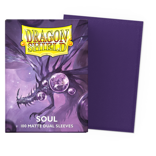 Dragon Shield 100 Count Sleeves Standard Dual Matte Soul