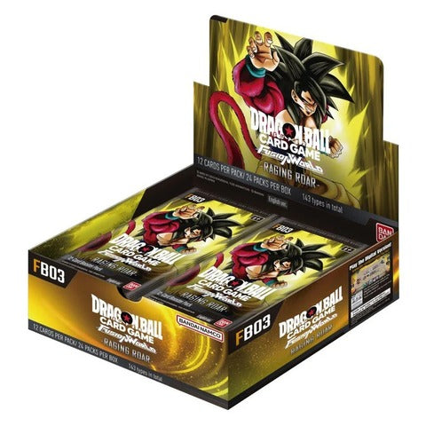 Dragon Ball Super CCG: Fusion World Set 03 Raging Roar Booster Box