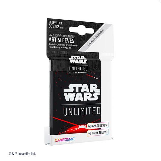 Star Wars Unlimited: Art Sleeves Space Red