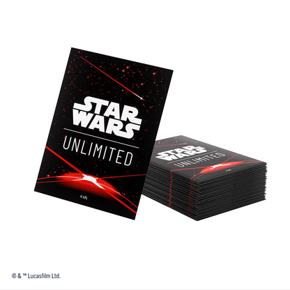 Star Wars Unlimited: Double Sleeving Pack Space Red