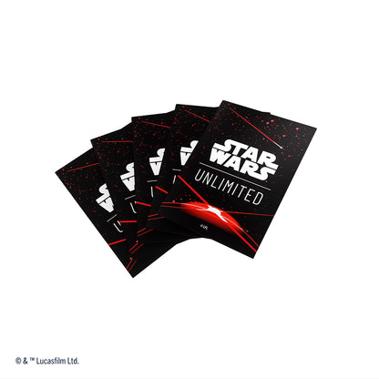 Star Wars Unlimited: Double Sleeving Pack Space Red