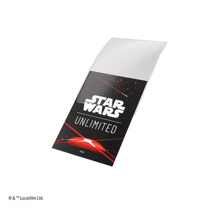 Star Wars Unlimited: Double Sleeving Pack Space Red