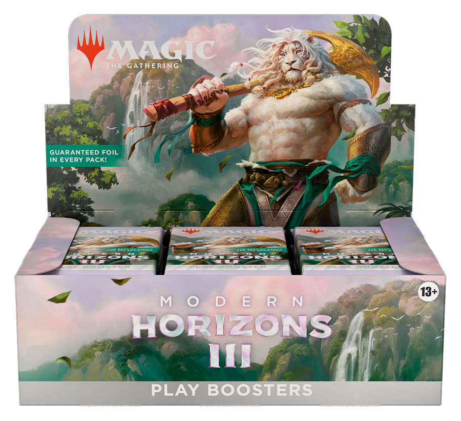 Magic the Gathering: Modern Horizons 3 Play Booster Display