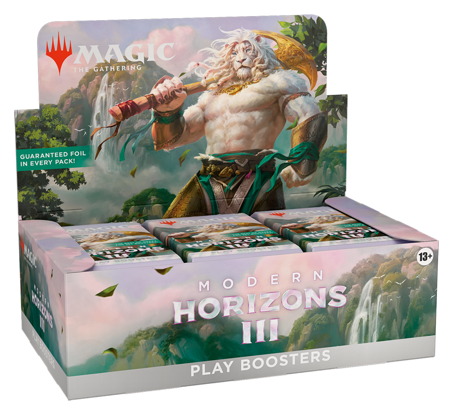 Magic the Gathering: Modern Horizons 3 Play Booster Display