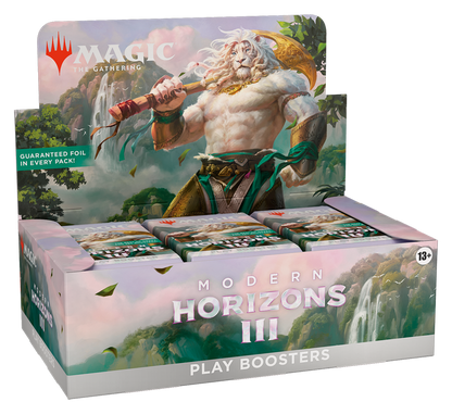 Magic the Gathering: Modern Horizons 3 Play Booster Display