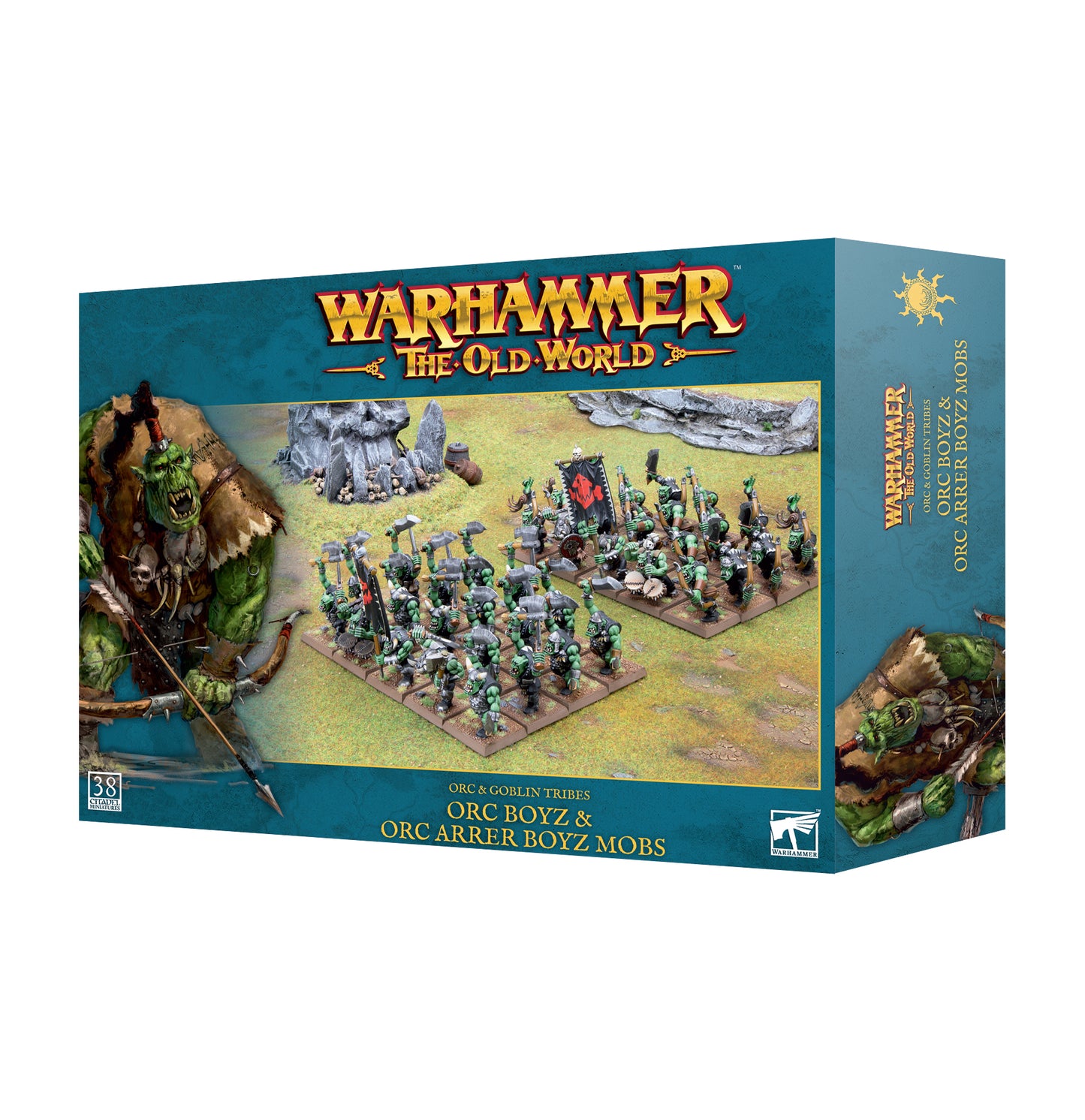 Warhammer the Old World: Orc & Goblin Tribes - Arrer Boyz Mobs