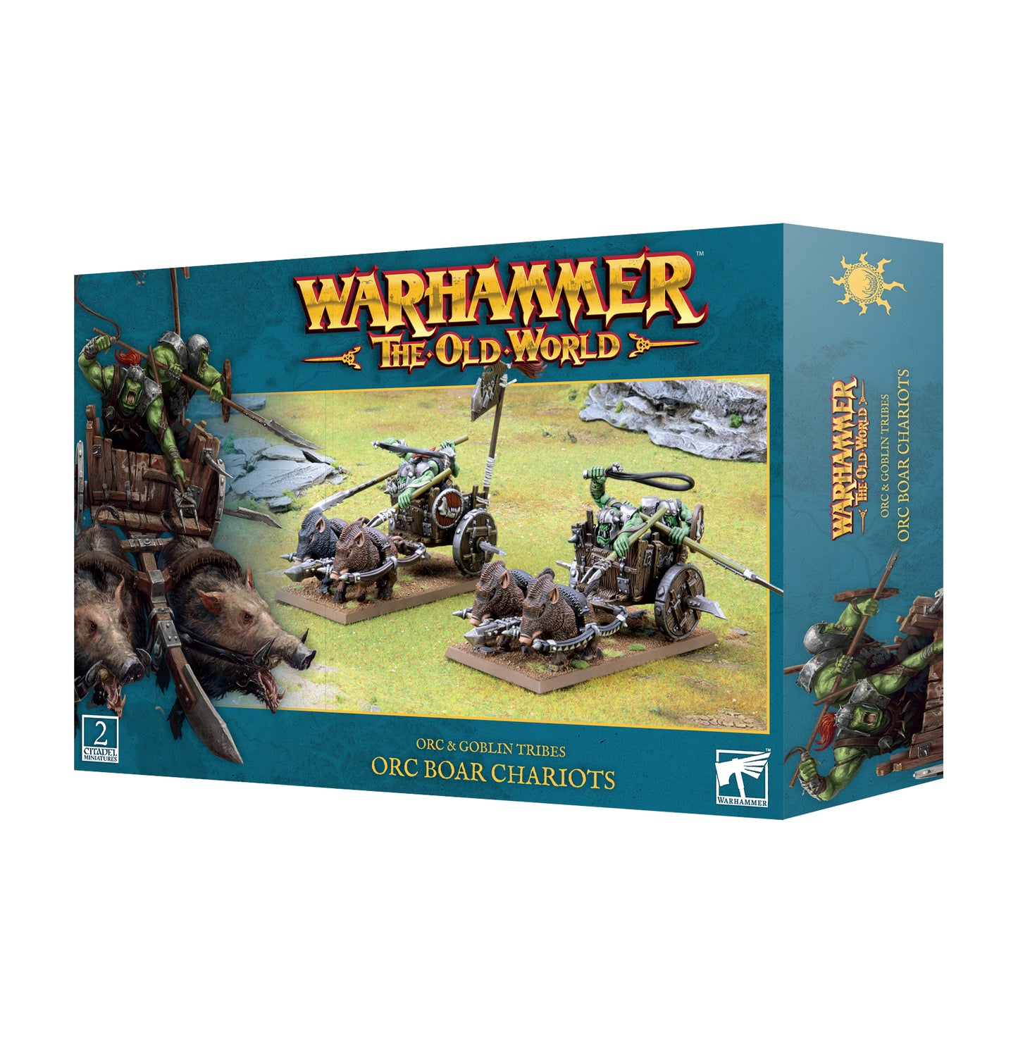 Warhammer the Old World: Orc & Goblin Tribes - Orc Boar Chariots