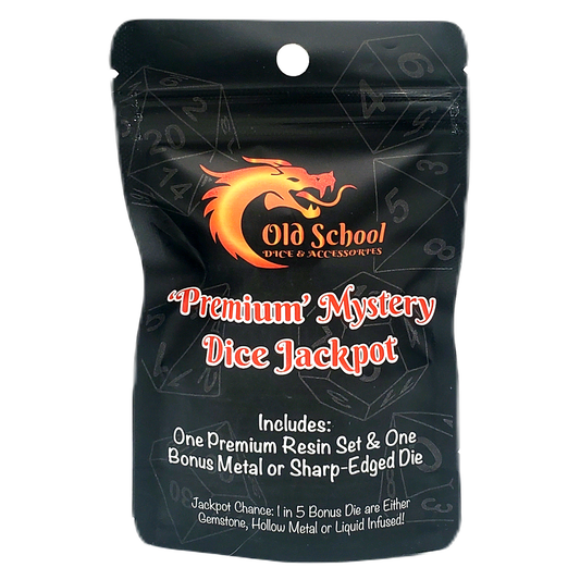 Old School Dice: Premium Mystery Dice Jackpot Bag