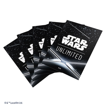 Star Wars Unlimited: Art Sleeves Card Back Black