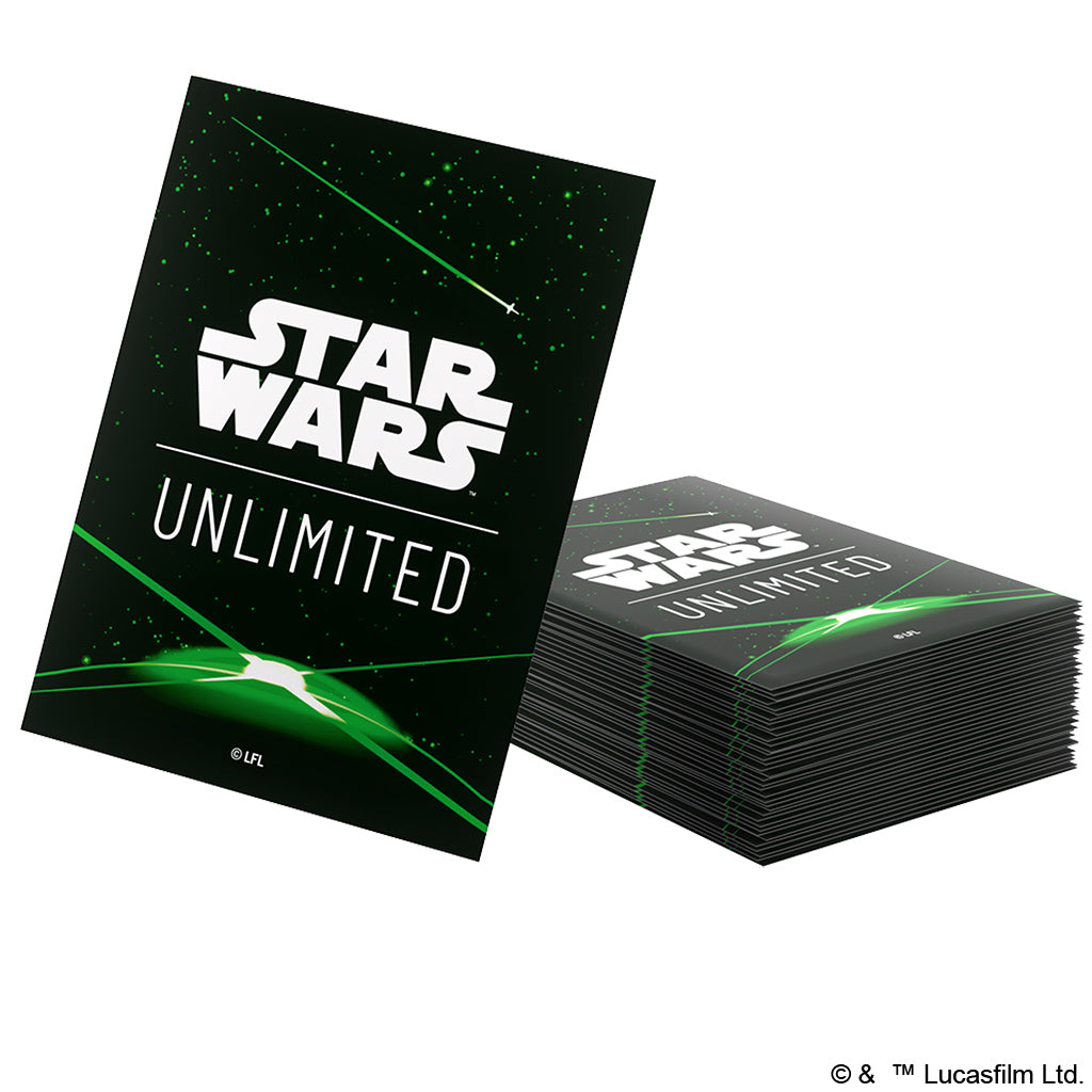 Star Wars Unlimited: Art Sleeves Card Back Green