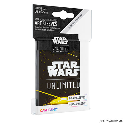 Star Wars Unlimited: Art Sleeves Card Back Yellow