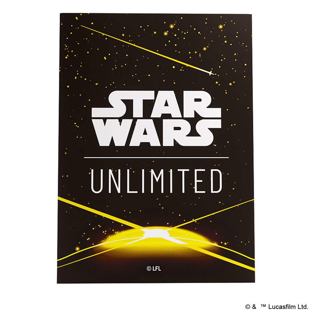 Star Wars Unlimited: Art Sleeves Card Back Yellow