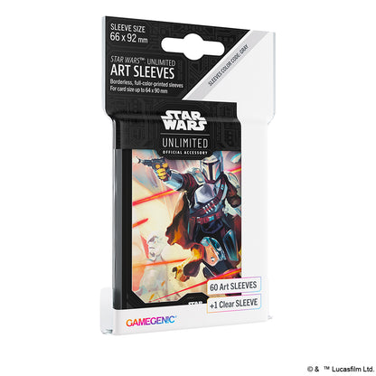 Star Wars Unlimited: Art Sleeves Mandalorian