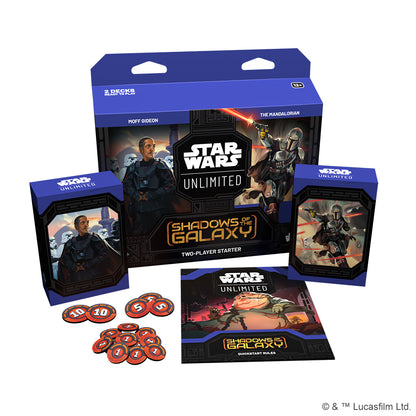 Star Wars Unlimited: Shadows of the Galaxy Two Player Starter Set