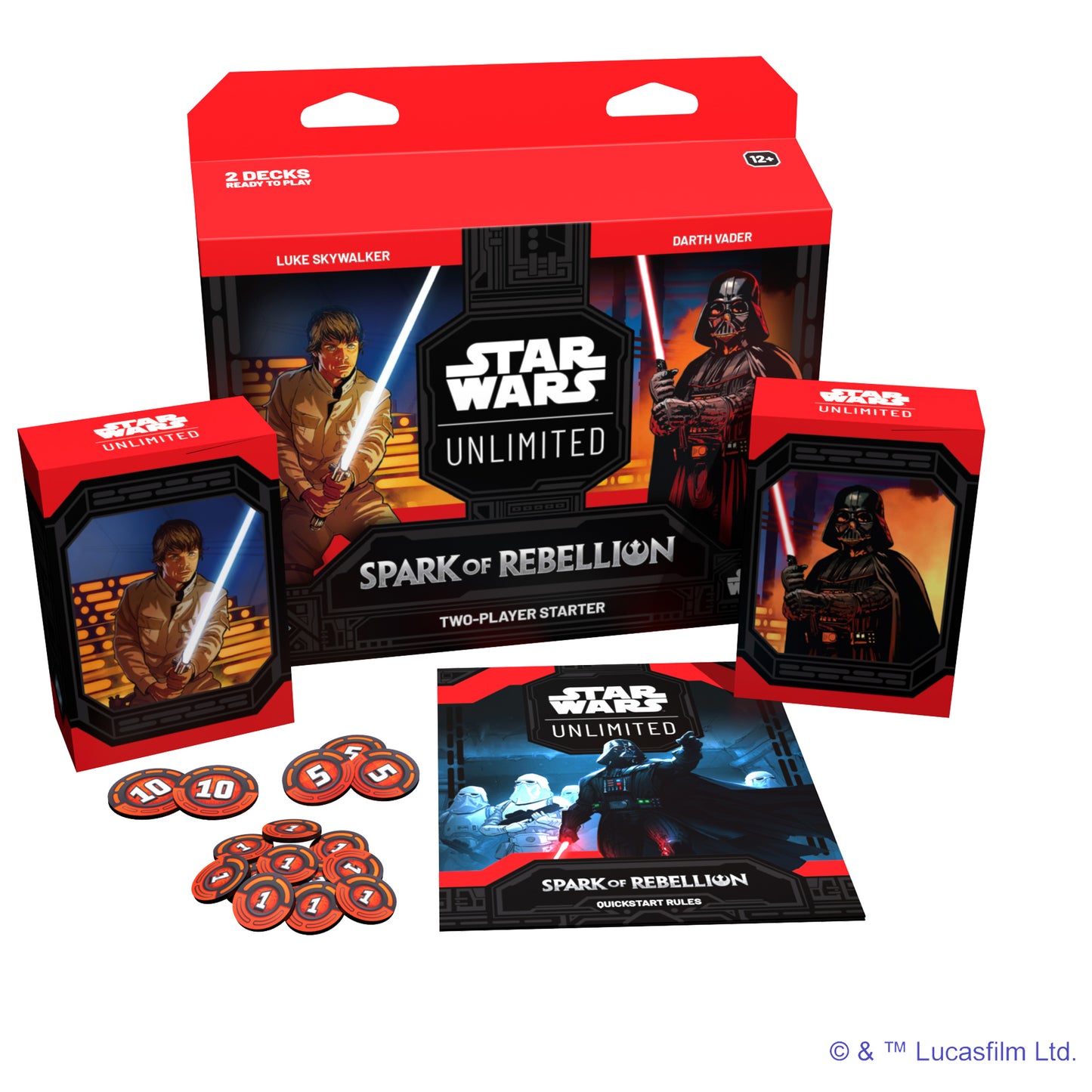 Star Wars Unlimited: Spark of Rebellion Two Player Starter Set