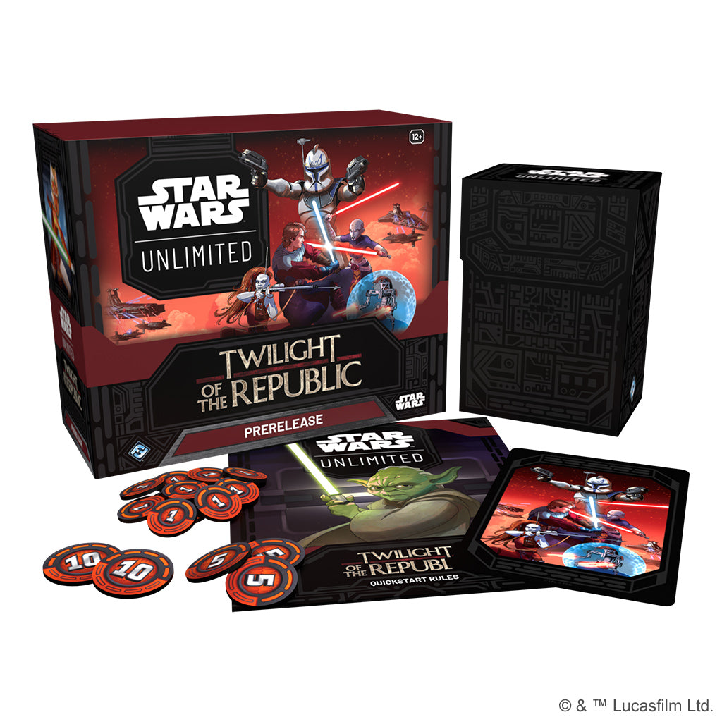 Star Wars Unlimited: Twilight of the Republic Prerelease Kit