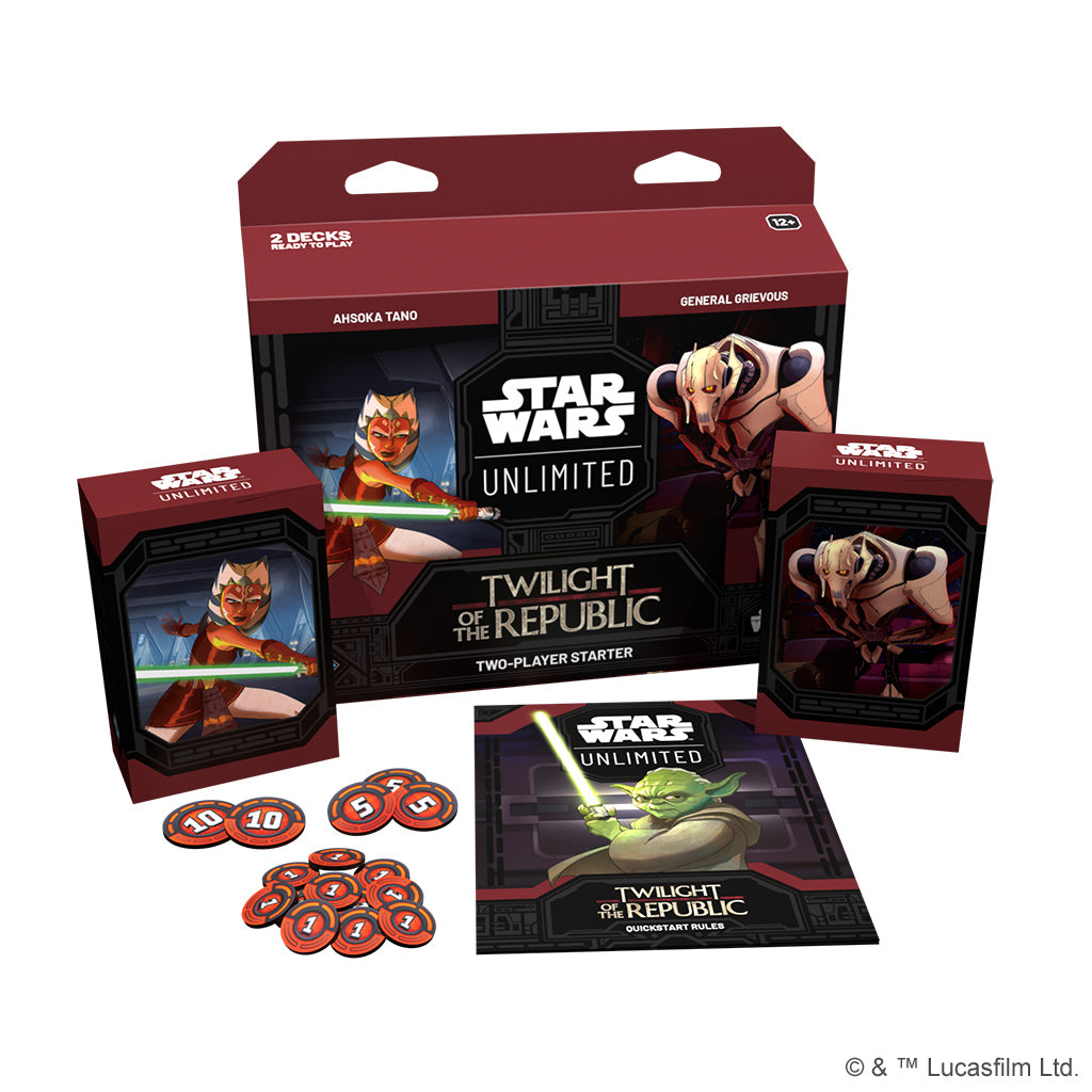 Star Wars Unlimited: Twilight of the Republic Two Player Starter Set