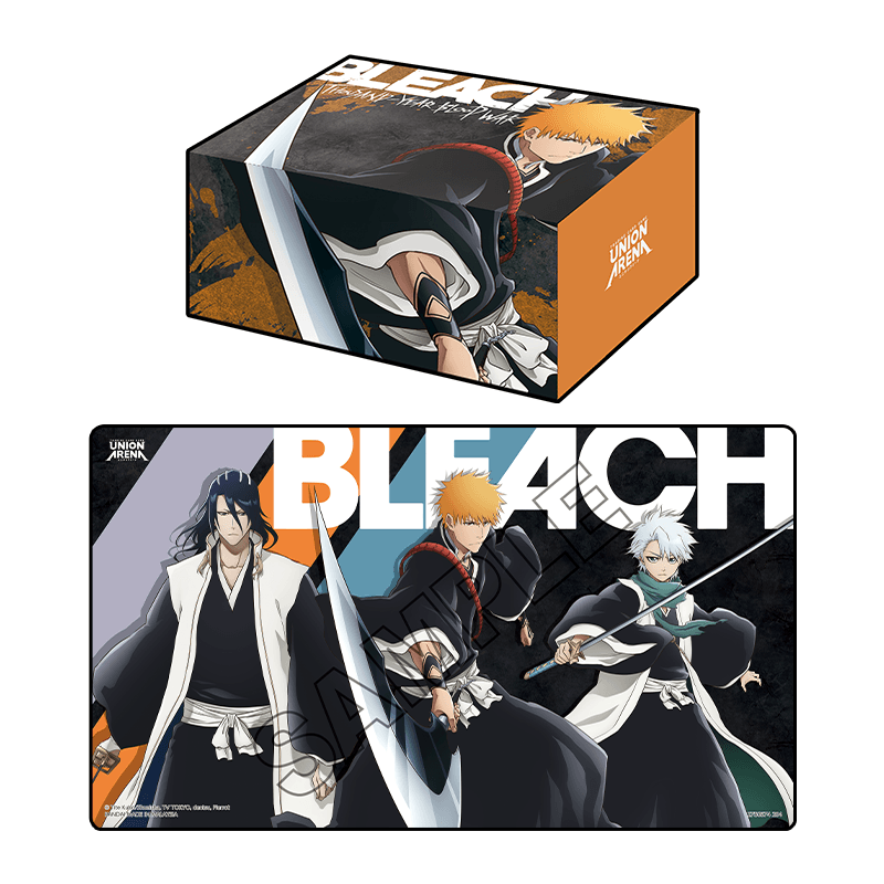 Union Arena TCG: Bleach - Thousand-Year Blood War Playmat & Half Storage Box Set