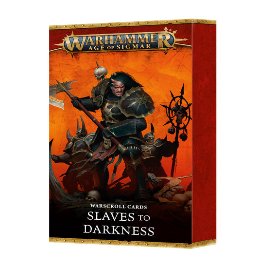 Warhammer Age of Sigmar: Warscroll Cards - Slaves to Darkness (4th Edition)