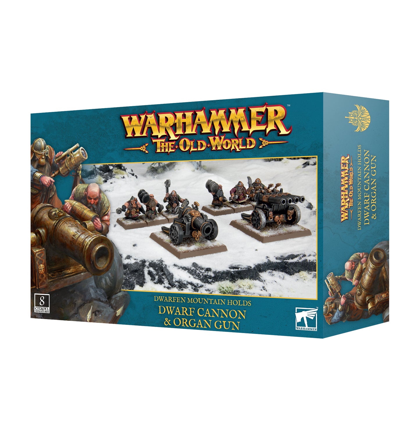 Warhammer the Old World: Dwarfen Mountain Holds - Dwarf Cannon & Organ Gun