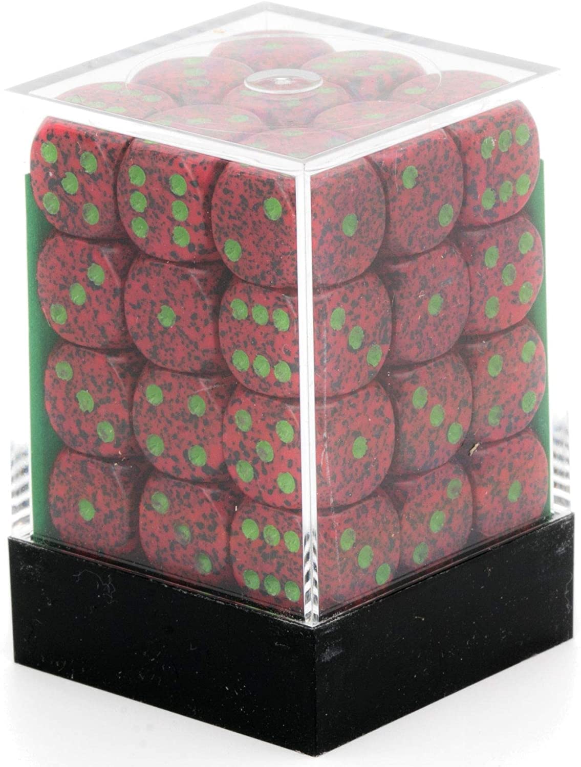 Chessex Dice: D6 Block 12mm - Speckled - Strawberry (CHX 25904) - Gamescape