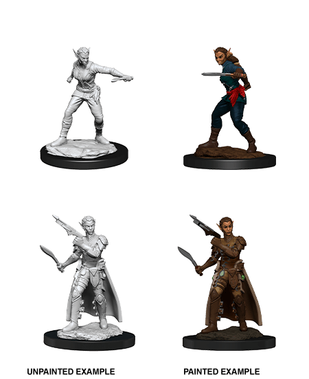 Dungeons & Dragons Nolzur's Marvelous Miniatures: Female Shifter Rogue (Wave 13) - Gamescape