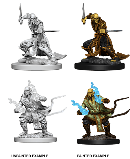 Dungeons & Dragons Nolzur's Marvelous Miniatures: Githzerai (Wave 5) - Gamescape