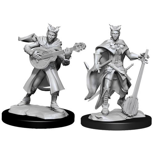 Dungeons & Dragons Nolzur's Marvelous Miniatures: Tiefling Bard Female (Wave 14) - Gamescape