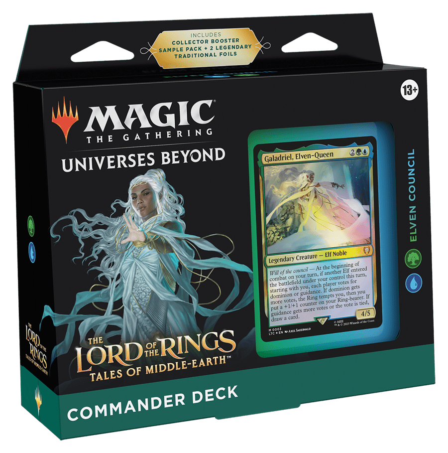 Magic: The Gathering: Lord of the Rings - Tales of Middle-earth Commander Deck - Elven Council - Gamescape