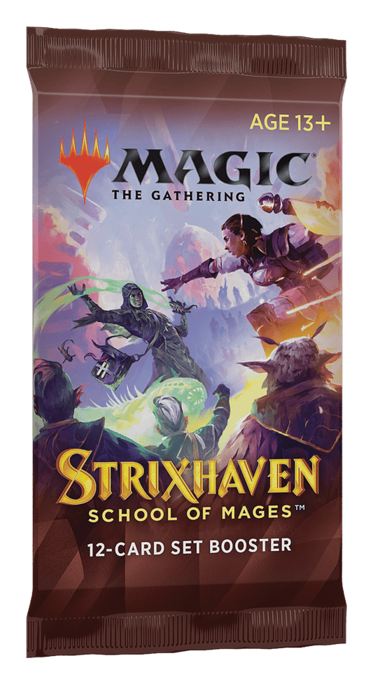 Magic the Gathering: Strixhaven School of Mages Set Booster Pack - Gamescape