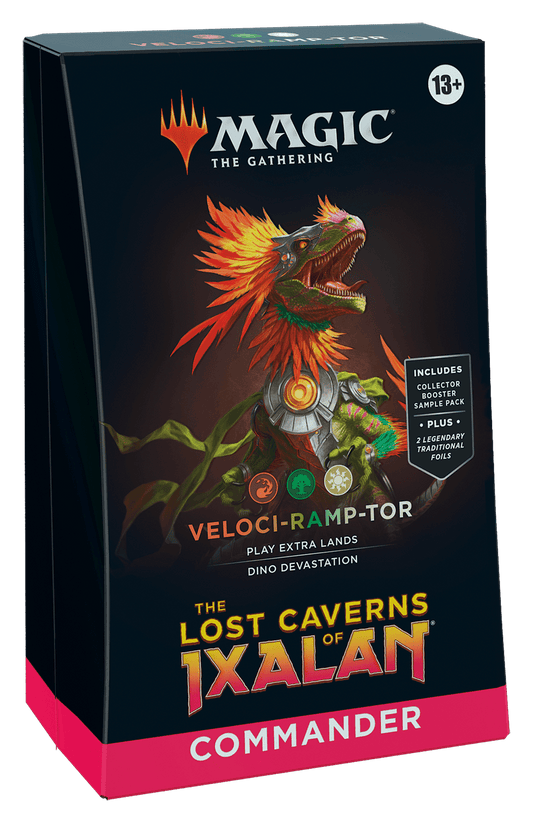 Magic the Gathering: The Lost Caverns of Ixalan Commander Deck - Veloci-ramp-tor - Gamescape