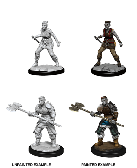 Nolzur's Marvelous Miniatures: Female Orc Barbarian (Wave 13) - Gamescape