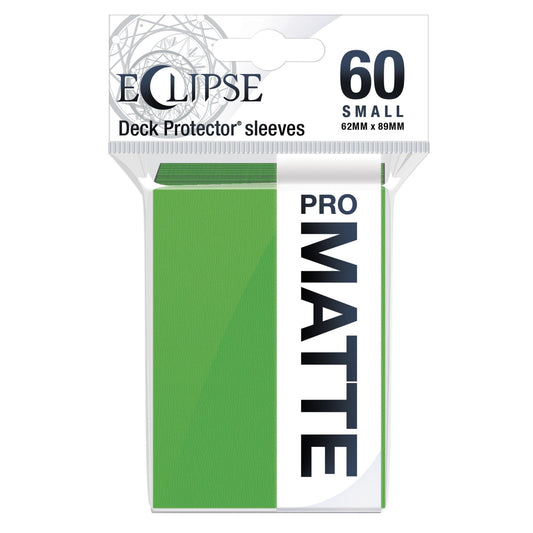 Ultra PRO Deck Protectors Pro-Matte Eclipse 60 Count Small Lime Green - Gamescape